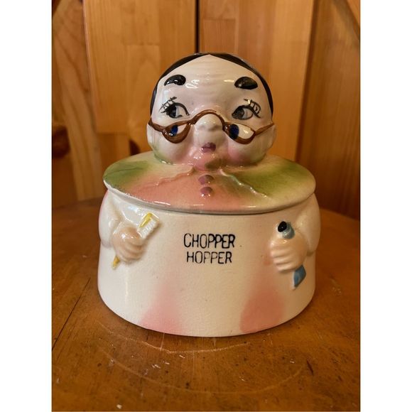 No Brand Storage & Organization Vintage Her Chopper Hopper Denture